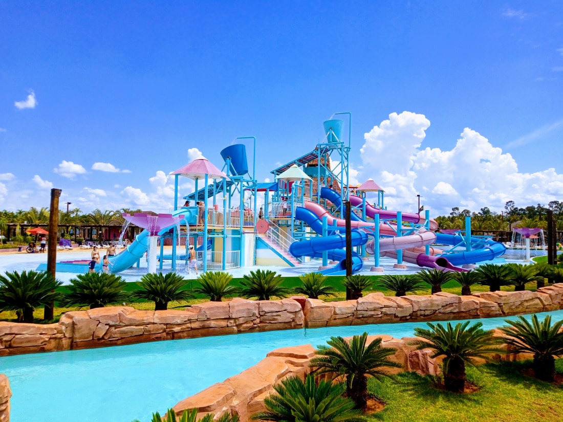 Área Kids parque aquático Acqualinda