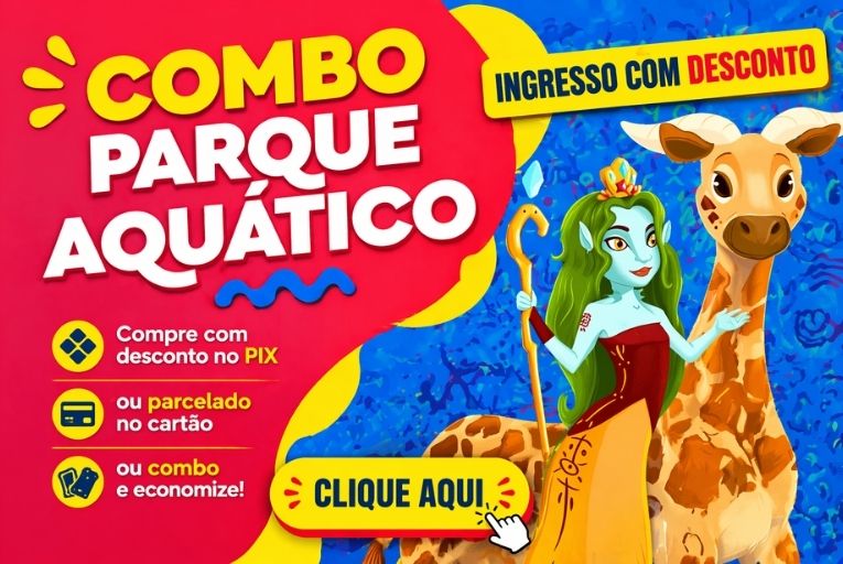 Ingresso com desconto para o Acqualinda em Andradina SP